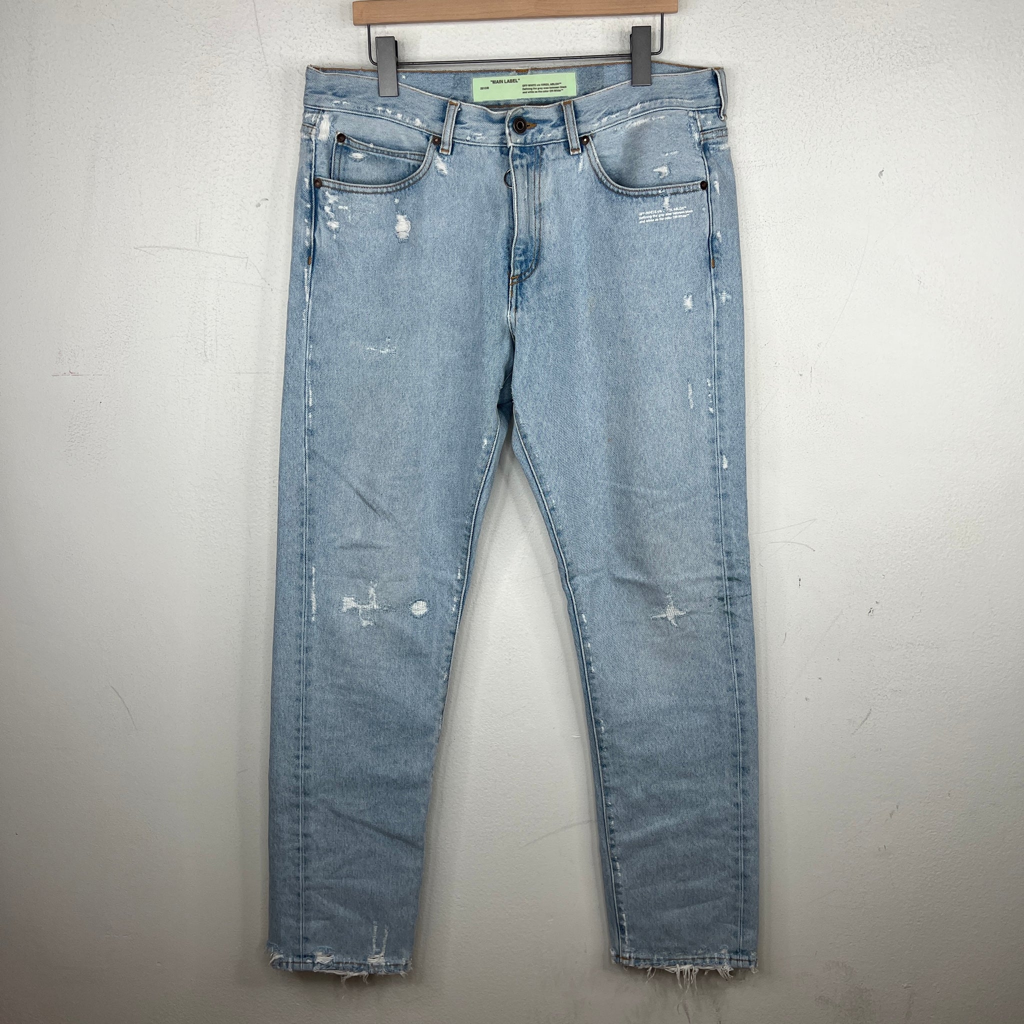 Off White Temperature Denim Jeans