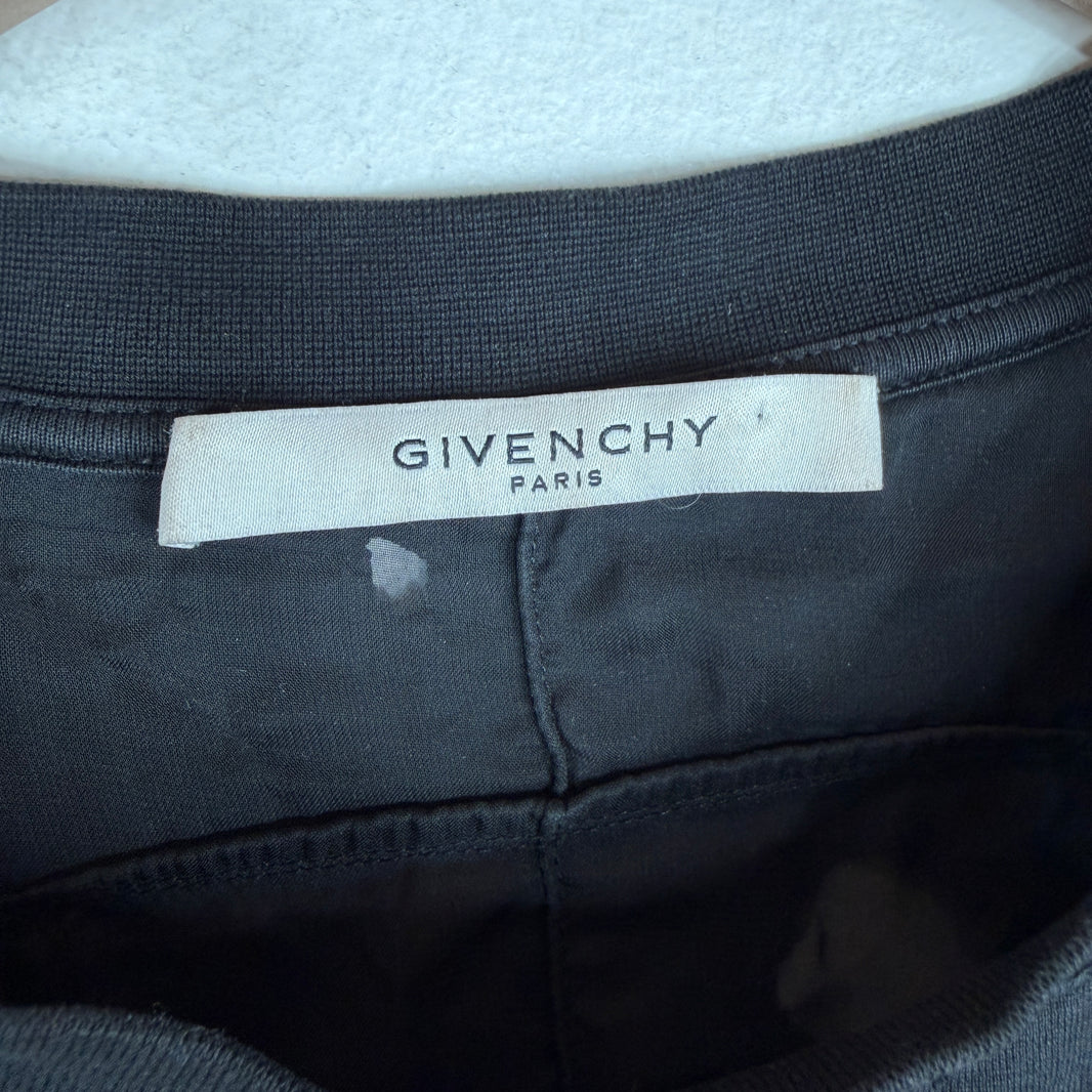 Givenchy Paris Distressed T-Shirt