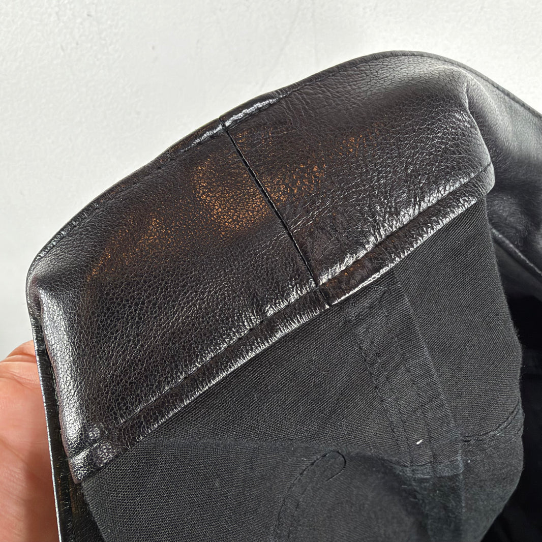 Amiri Leather Slim Pants
