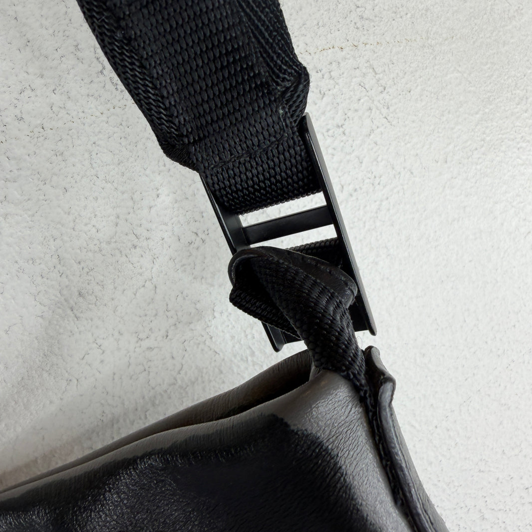 Prada Painted Leather Side Bag