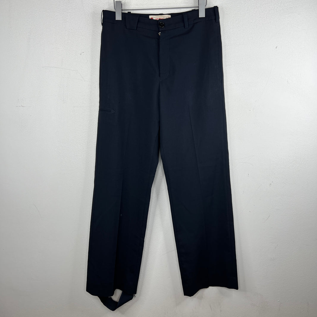 Marni Navy Blue Trousers