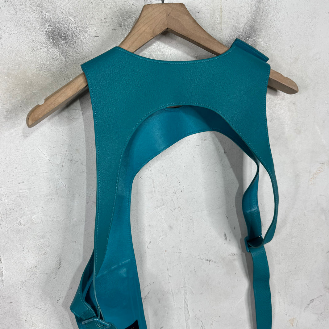 Louis Vuitton Blue Leather Harness