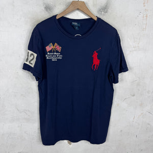 Ralph Lauren Navy US Crest Pony T-Shirt