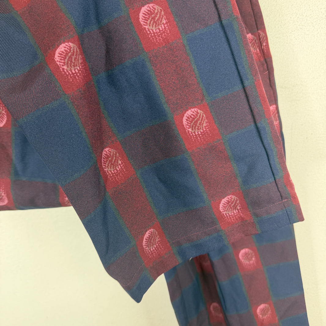 CDG Plaid Red/Blue Pants