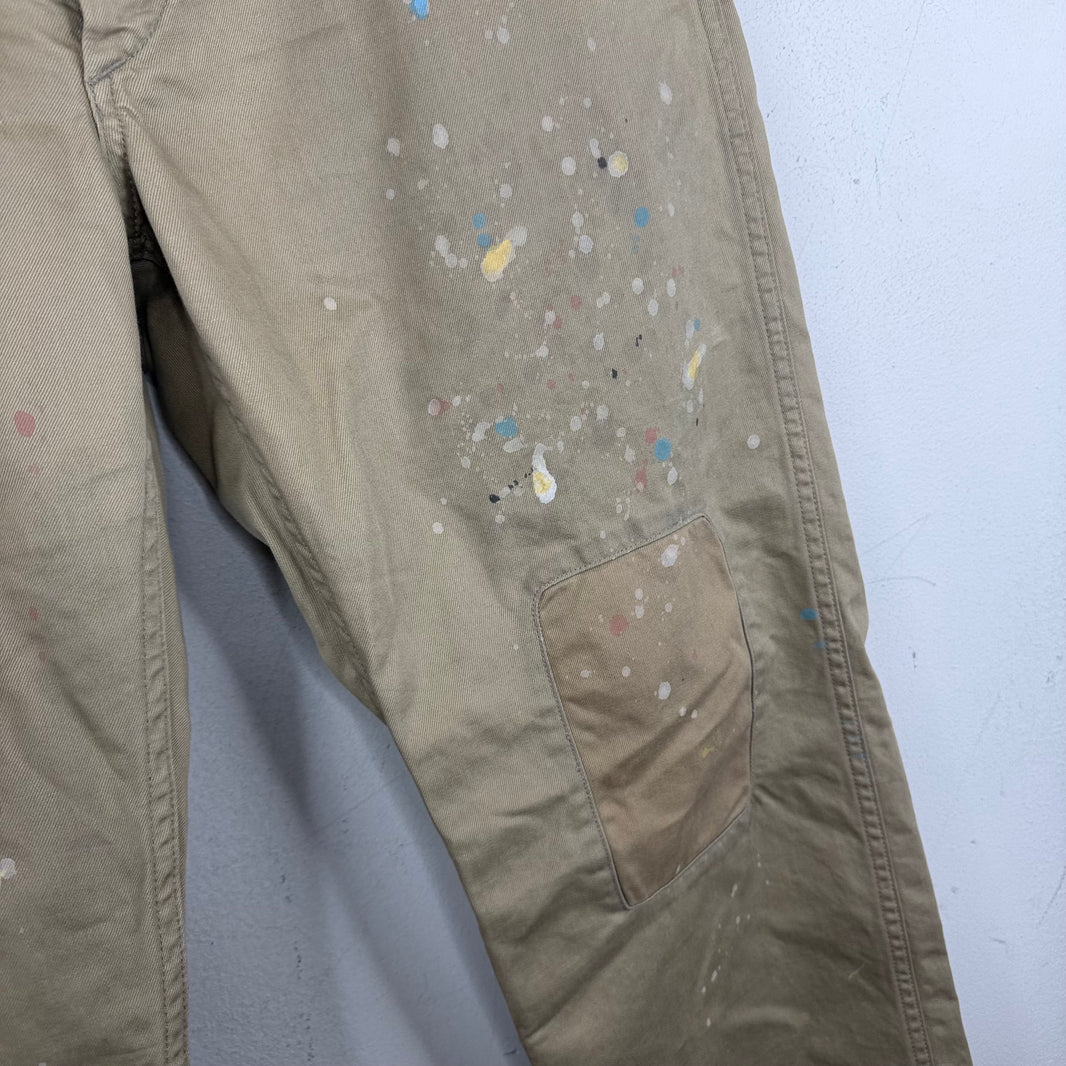 RRL Patchwork Paint Splatter Chino Pants