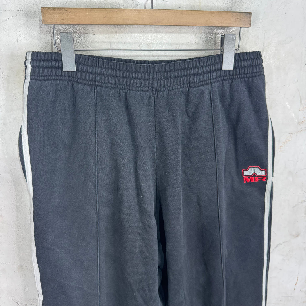 Martine Rose Black Side Stripe Sweatpants