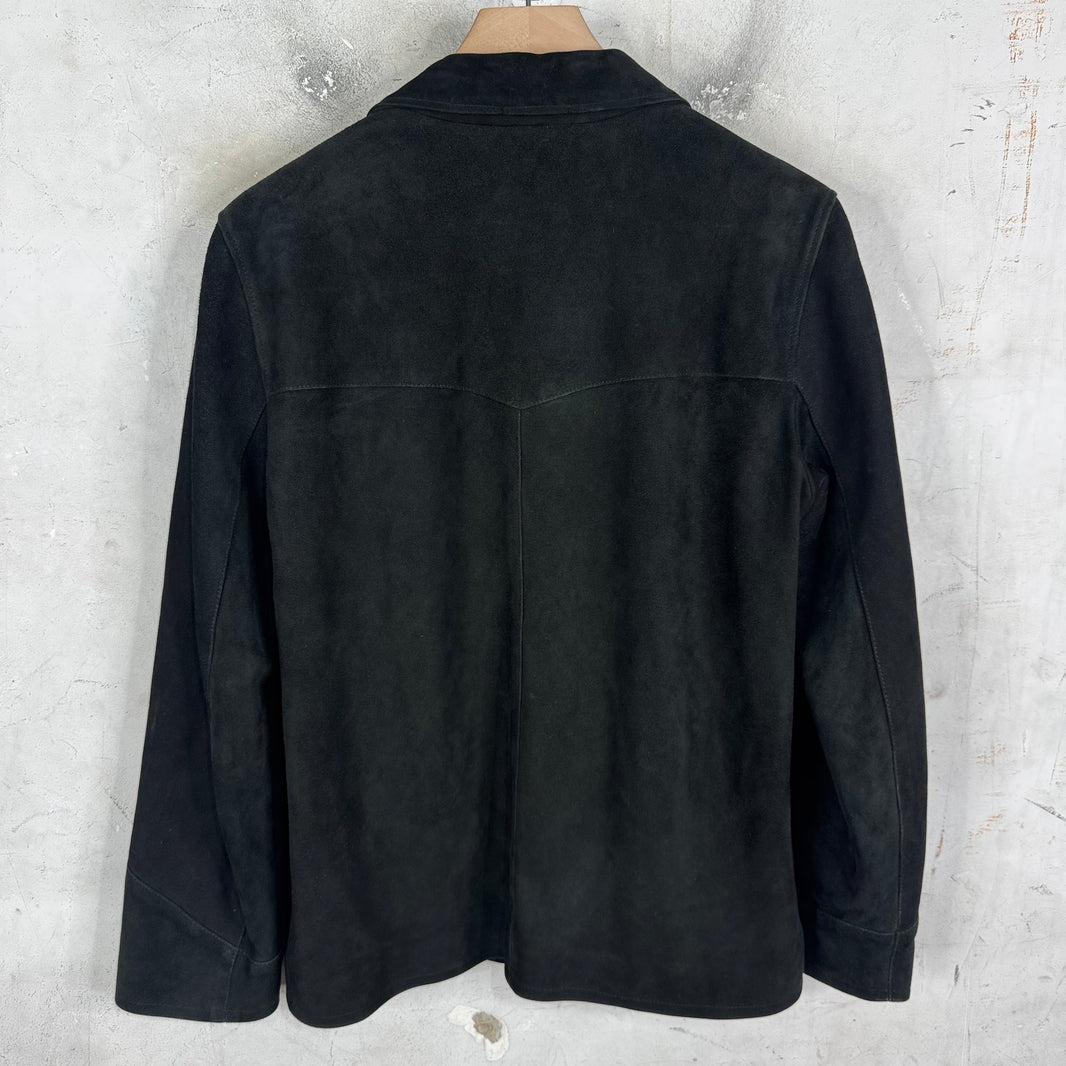 Saint Laurent Suede Western Jacket