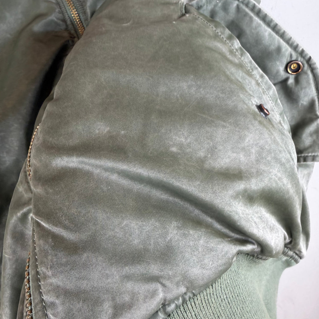 Supreme Denim Sleeve MA-1 Jacket