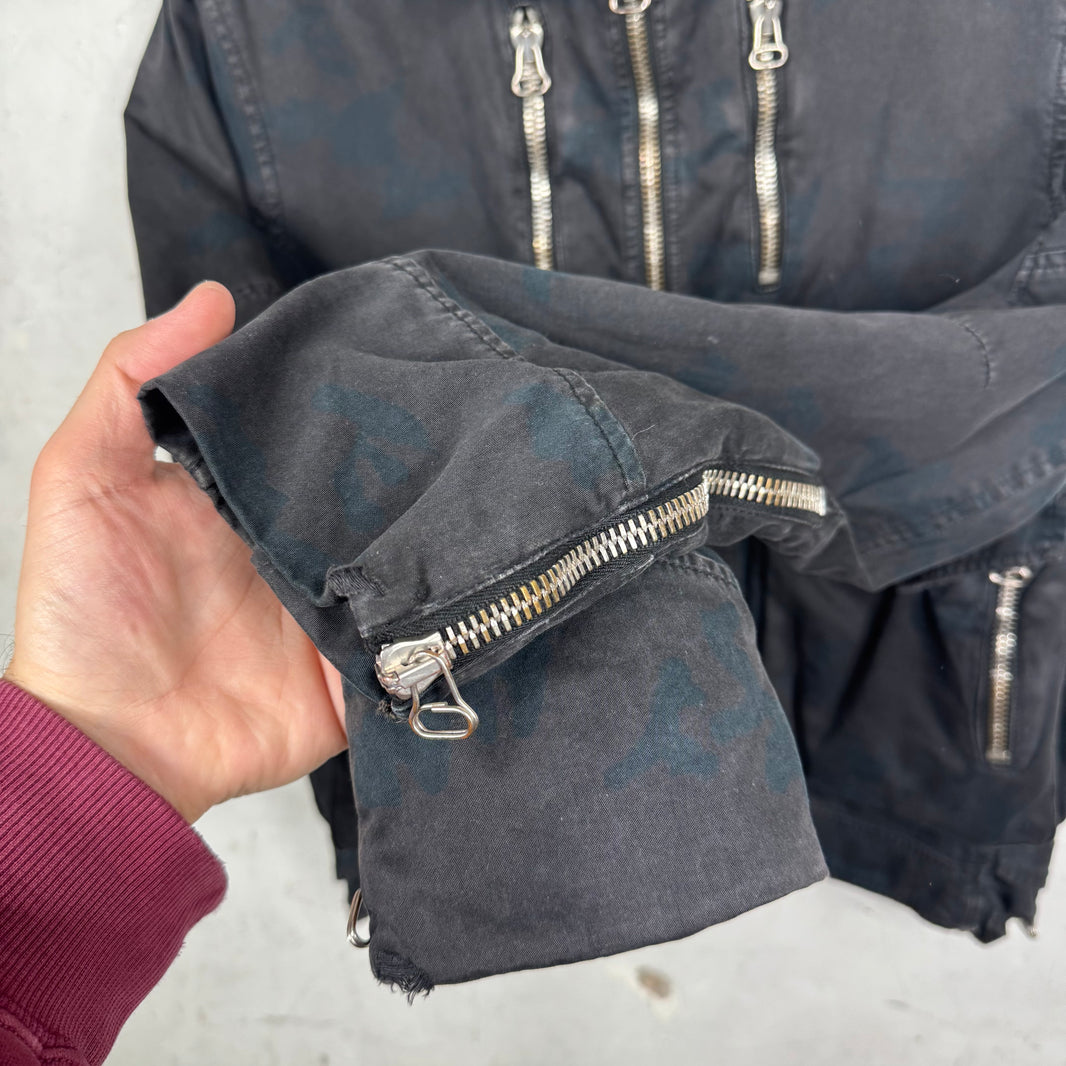 Balmain Fatigue Camo Military Parka