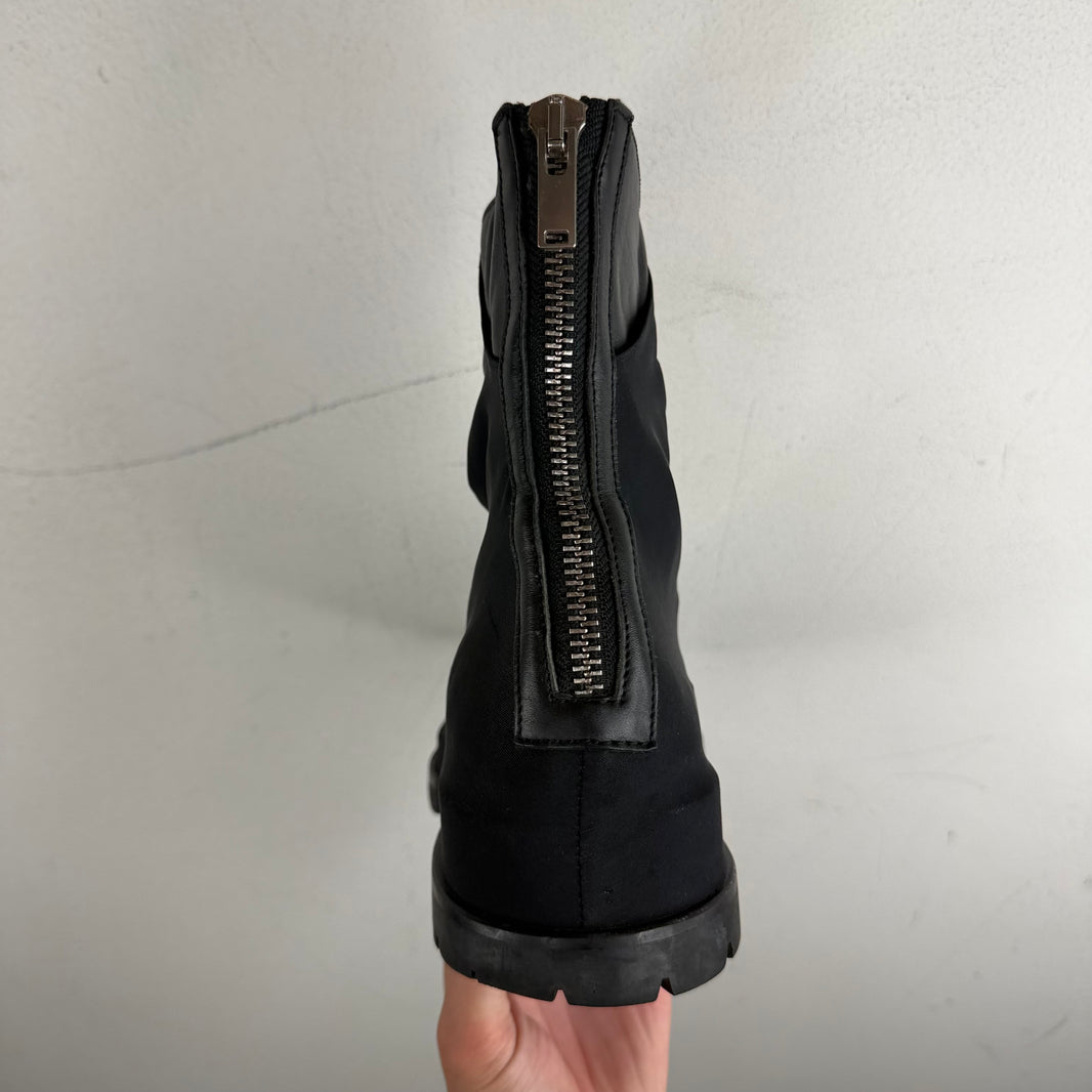 424 Black Marathon Boots