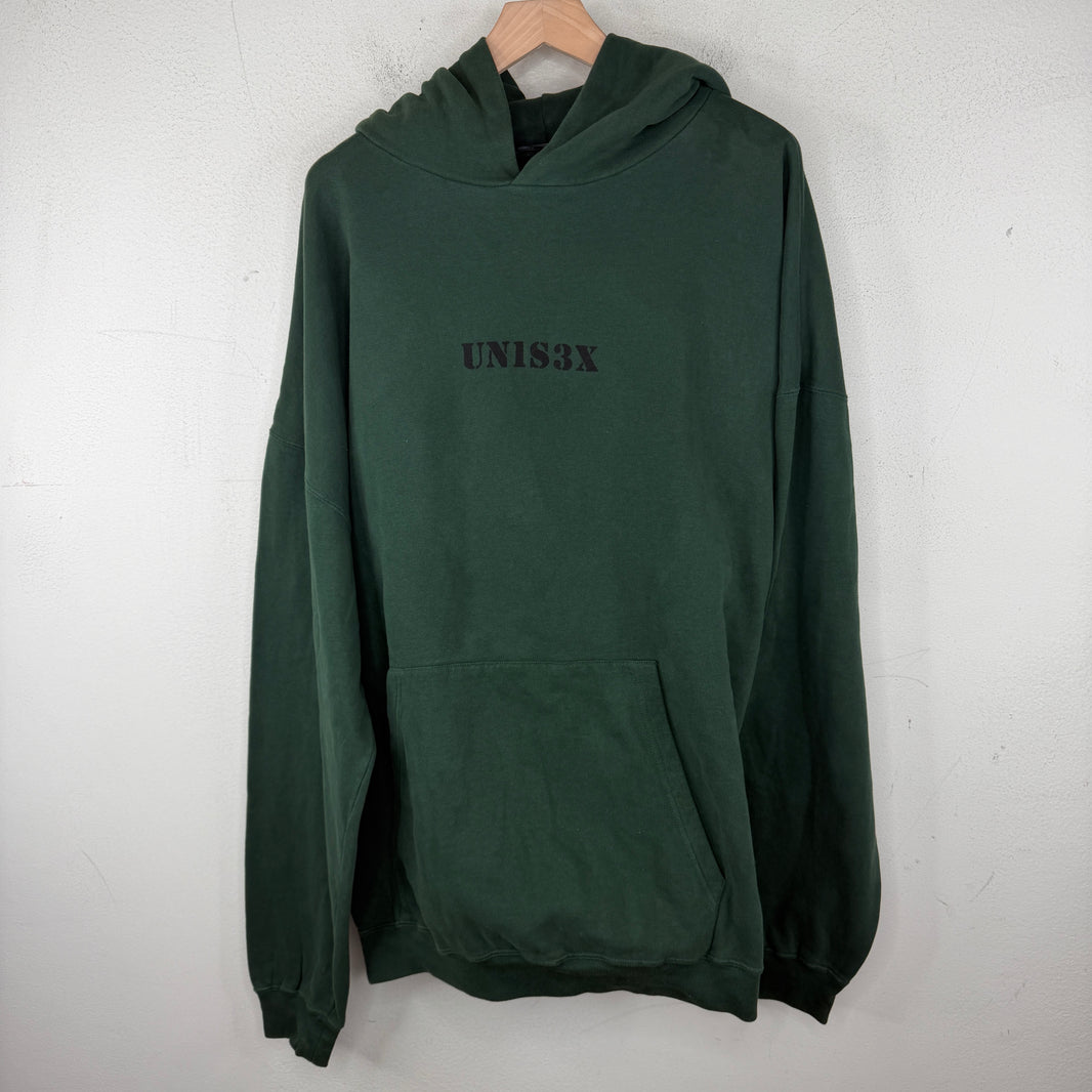 Balenciaga Green Unisex Hoodie