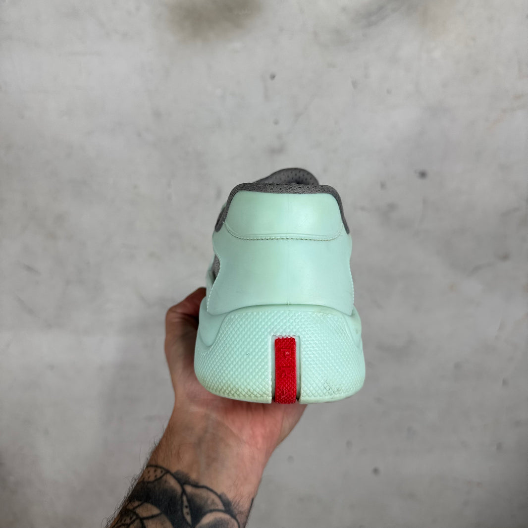 Prada Teal Rubberized Americas Cup