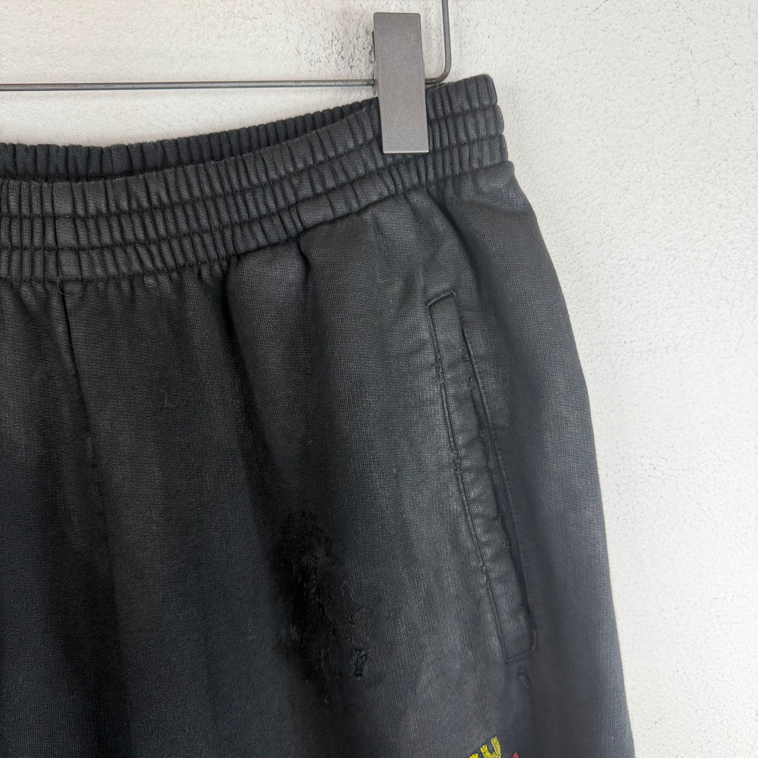 Balenciaga Crest Mudded Sweatpants