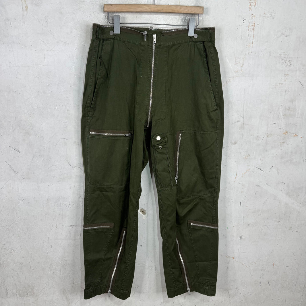 Margiela Zippered Flight Pants