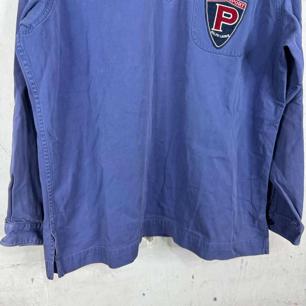 Ralph Lauren Sport Patch Q-Zip Shirt
