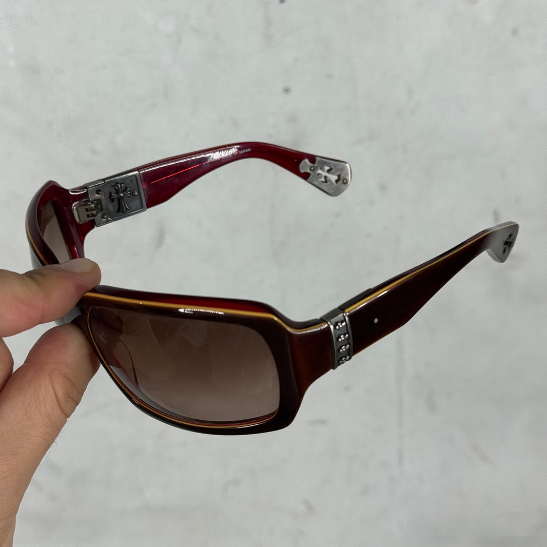 Chrome Hearts Sweet Shot Red Sunglasses