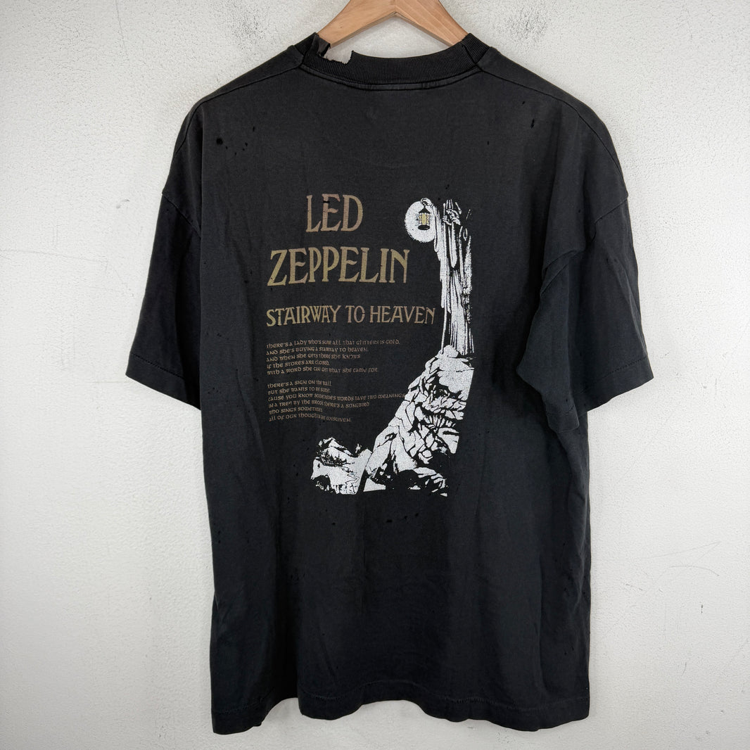 Vintage Smoked Led Zeppelin Stairway T-Shirt