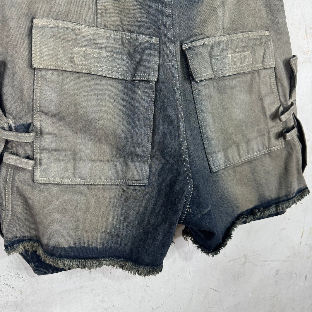 Rick Owens Degrade Wash Stefan Shorts