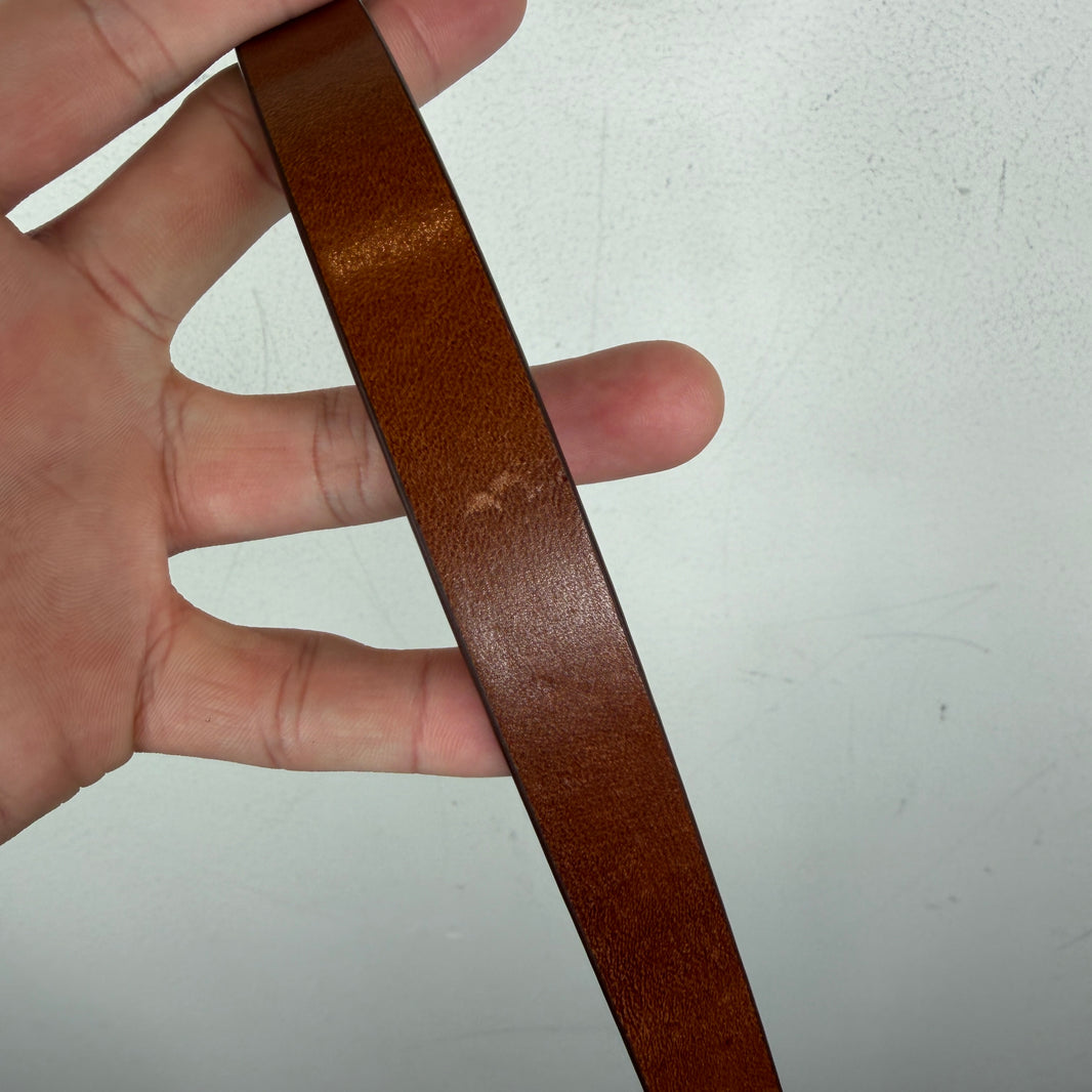 ERL Brown Cow Leather Belt