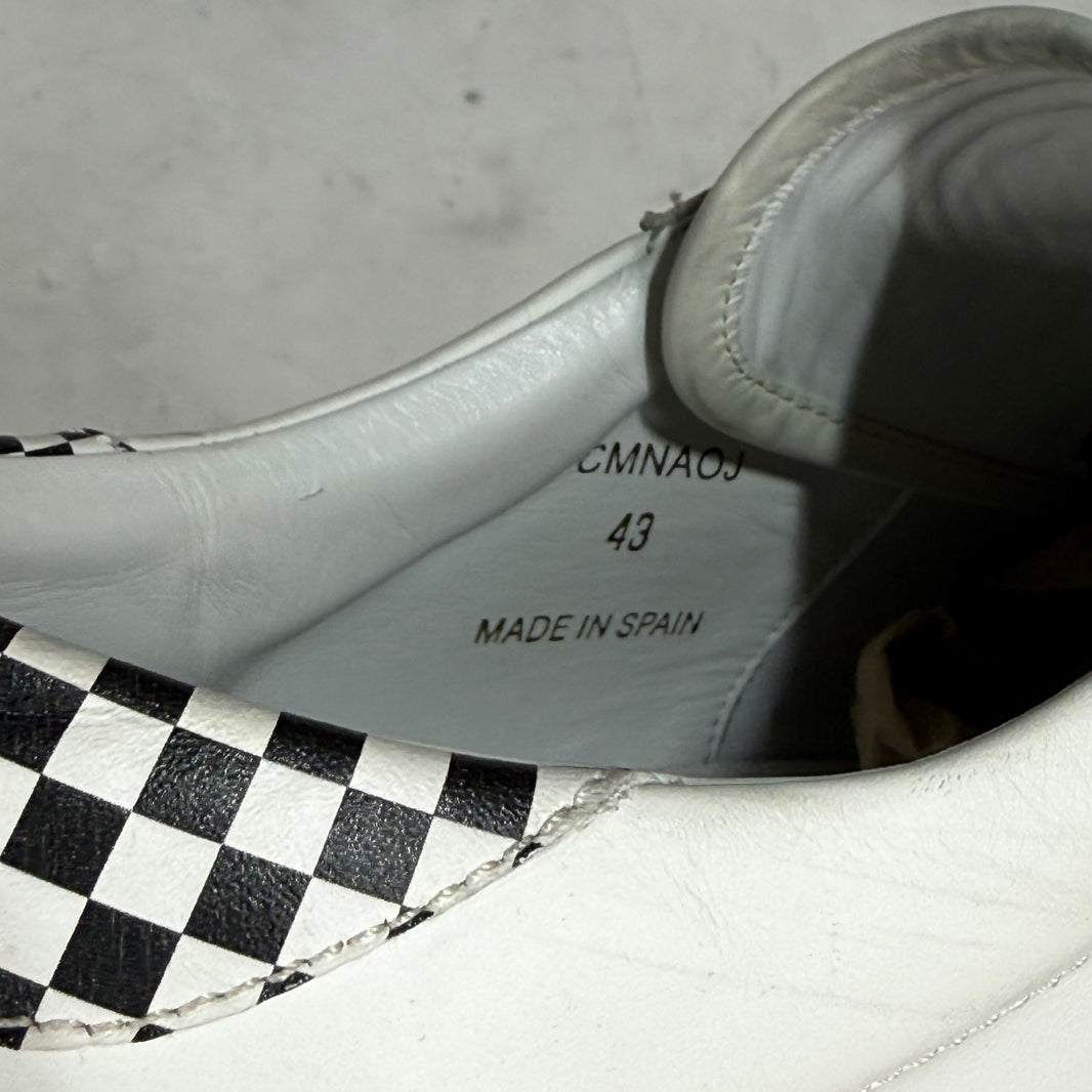 Celine Triomphe Leopard Strap Sneakers