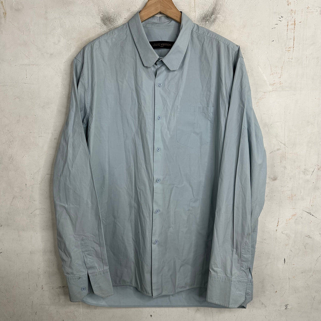 Louis Vuitton Baby Blue Basic Shirt