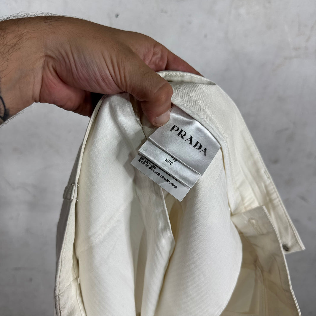Prada Cream Trousers