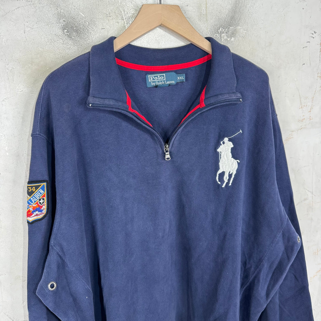 Ralph Lauren Big Pony Q-Zip Sweatshirt