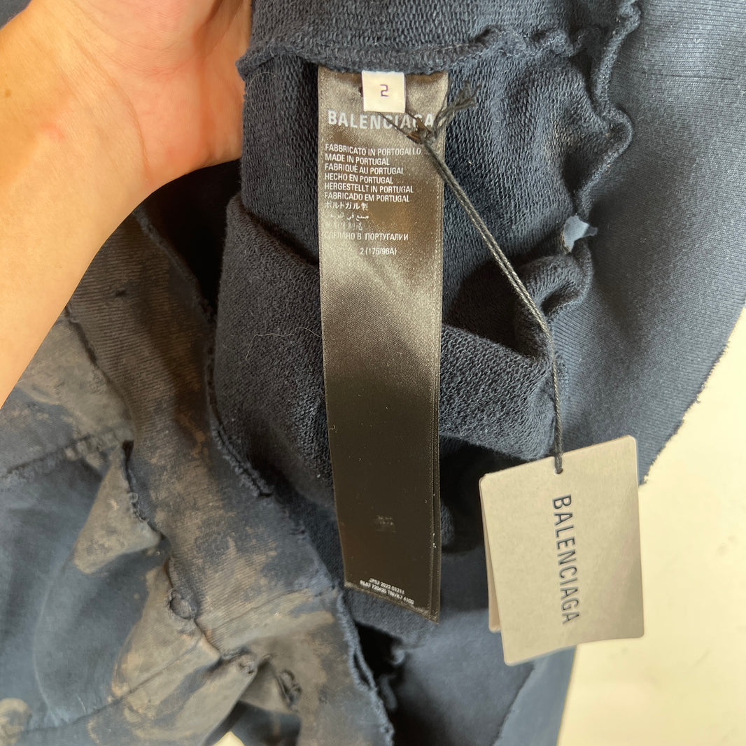 Balenciaga Mud Polo Zip Hoodie