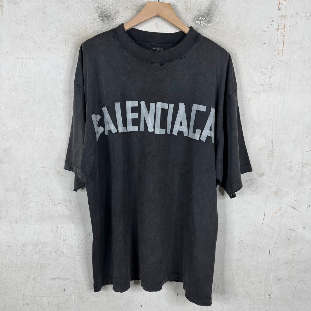 Balenciaga Tape Logo T-Shirt