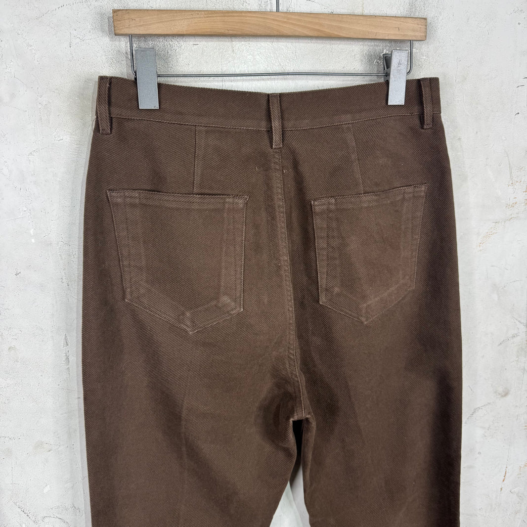 Rick Owens Brown Luxor Bolan Pants