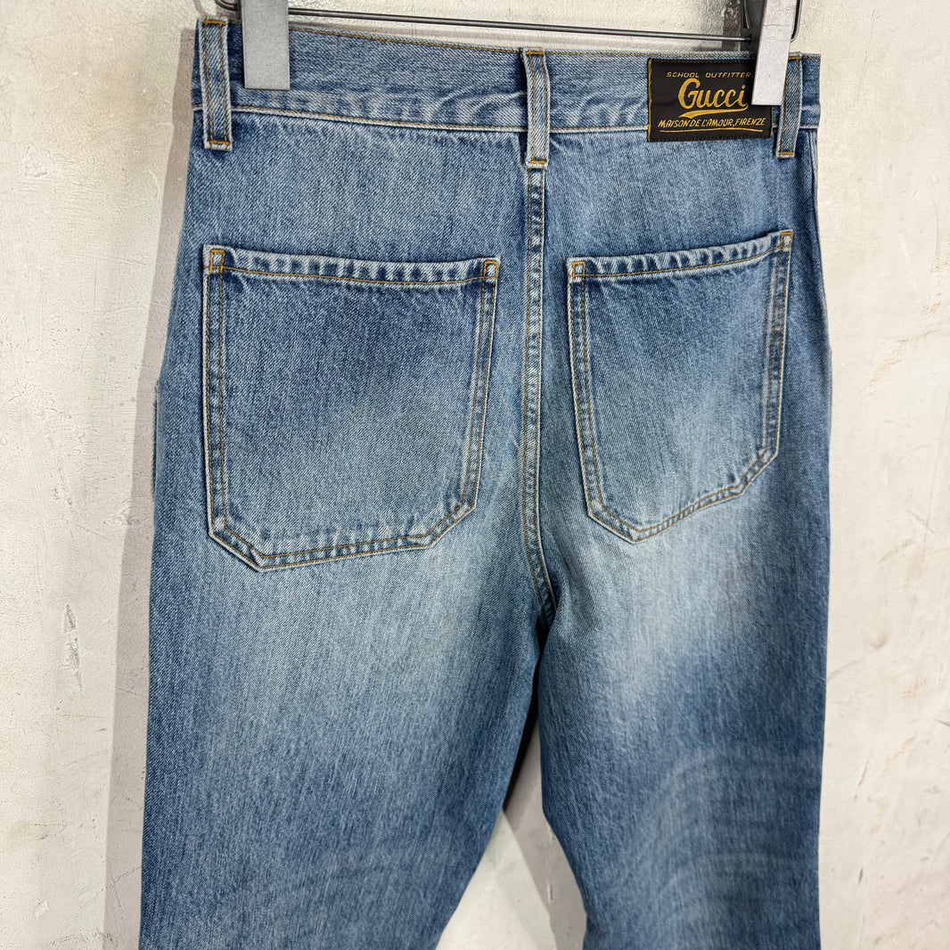 Gucci Grass Lightwash Jeans