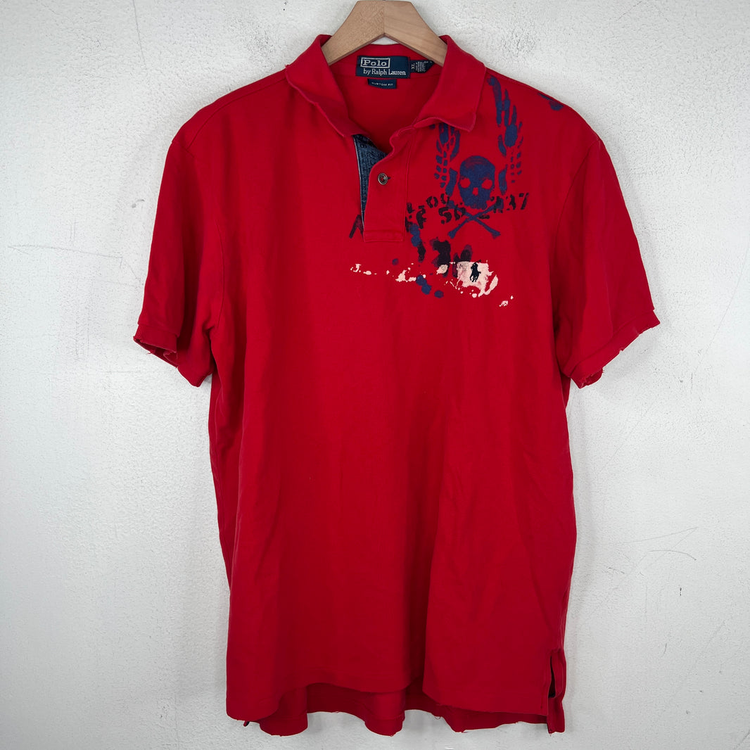 Polo Ralph Lauren Red Skull Polo T-Shirt