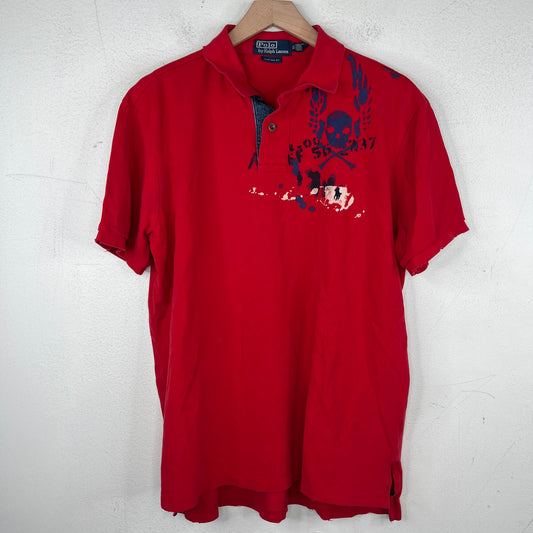 Polo Ralph Lauren Red Skull Polo T-Shirt
