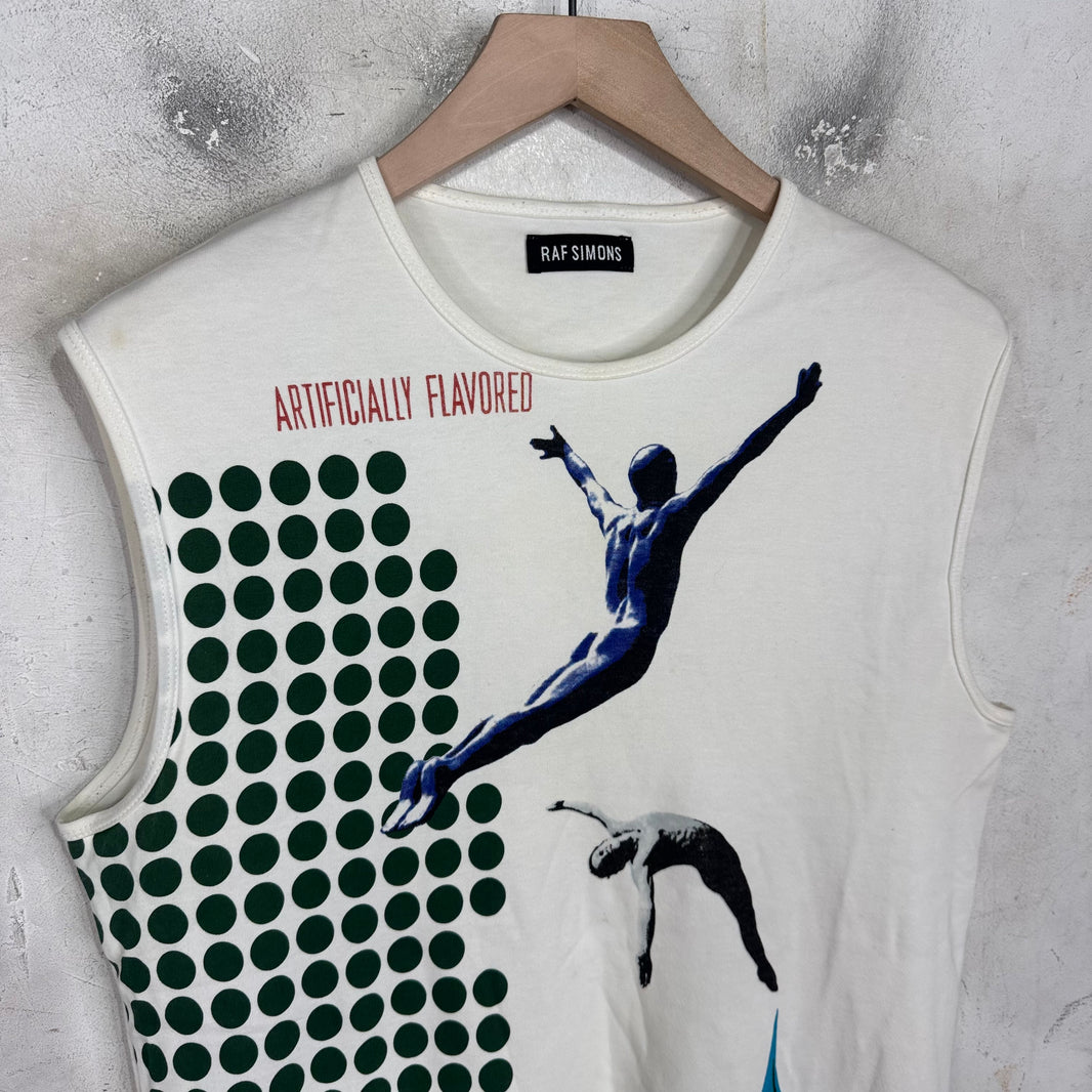 Raf Simons SS14 Printed S/S Top