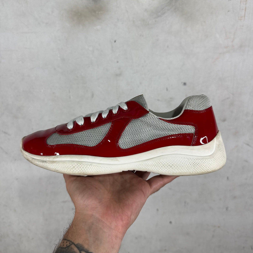 Prada Cherry Patent Americas Cup