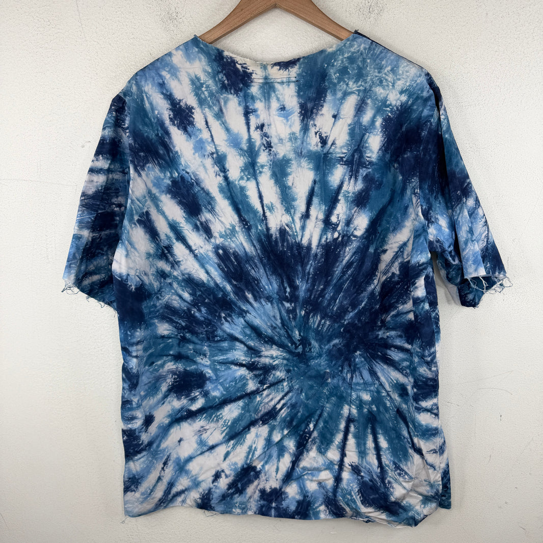 Craig Green Collarless Tie Dye Shirt