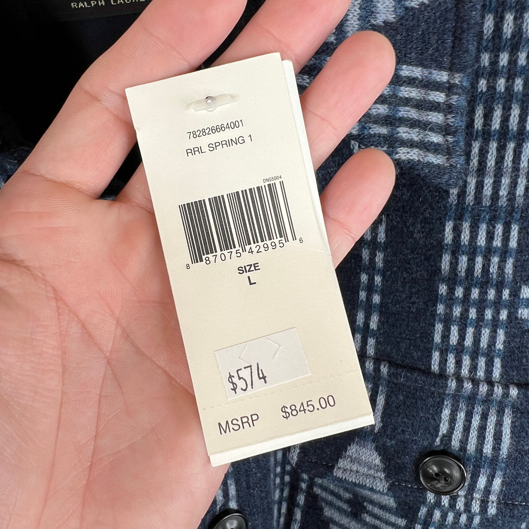 RRL Wool/Cashmere Navajo Print Flannel