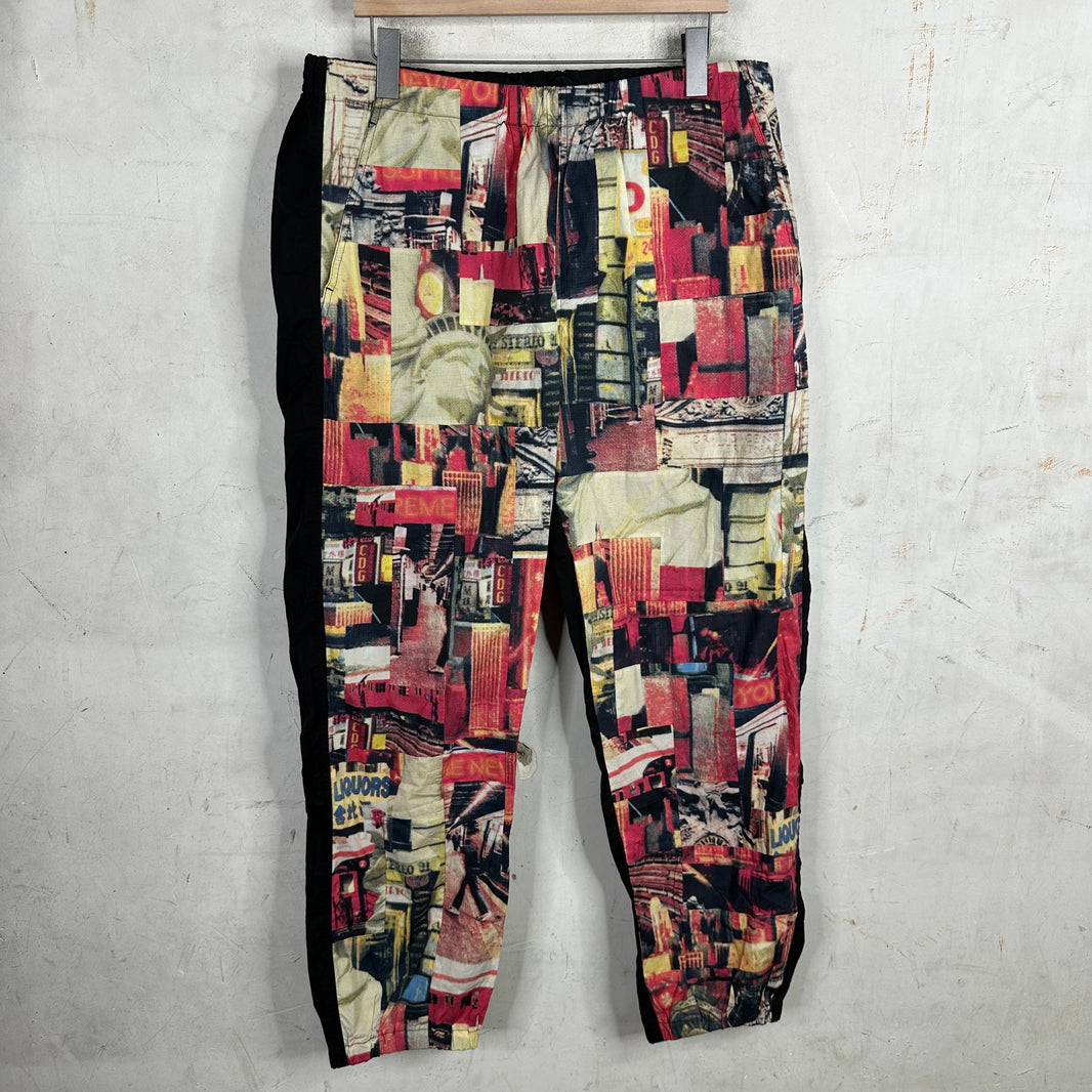 Supreme X CDG Mixed Media Sweatpants