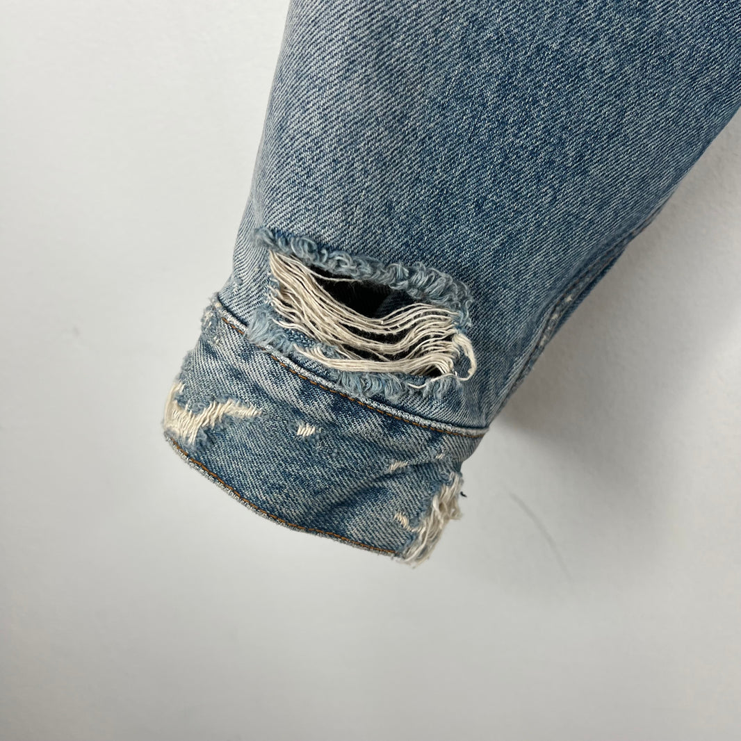 Margiela Distressed Washed Denim Jacket