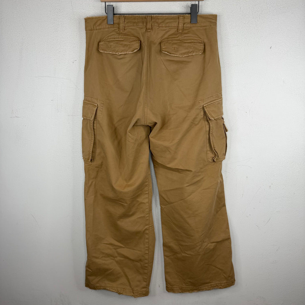 ERL Baggy Khaki Cargo Pants