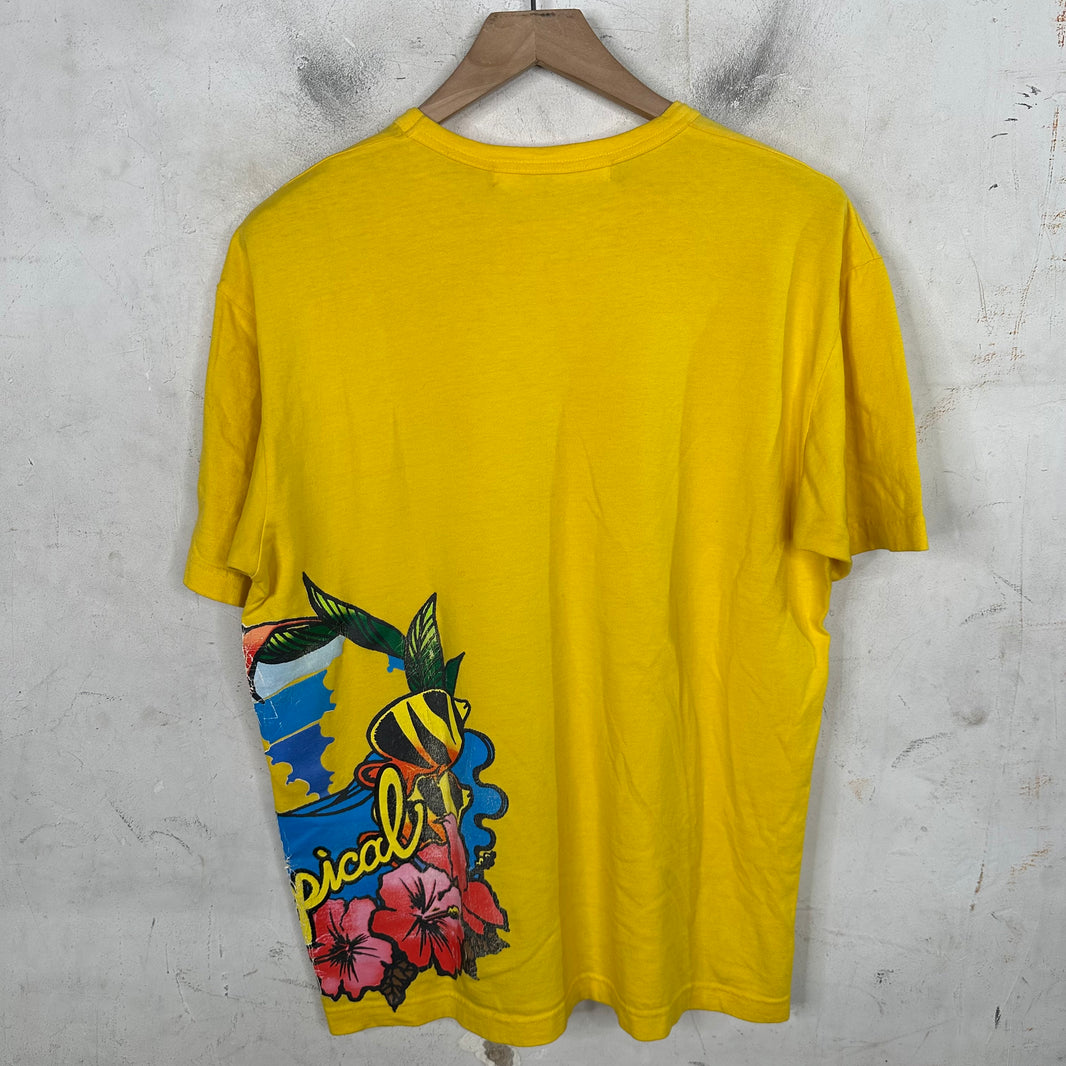 Junya Watanabe Tropical Side Logo T-Shirt
