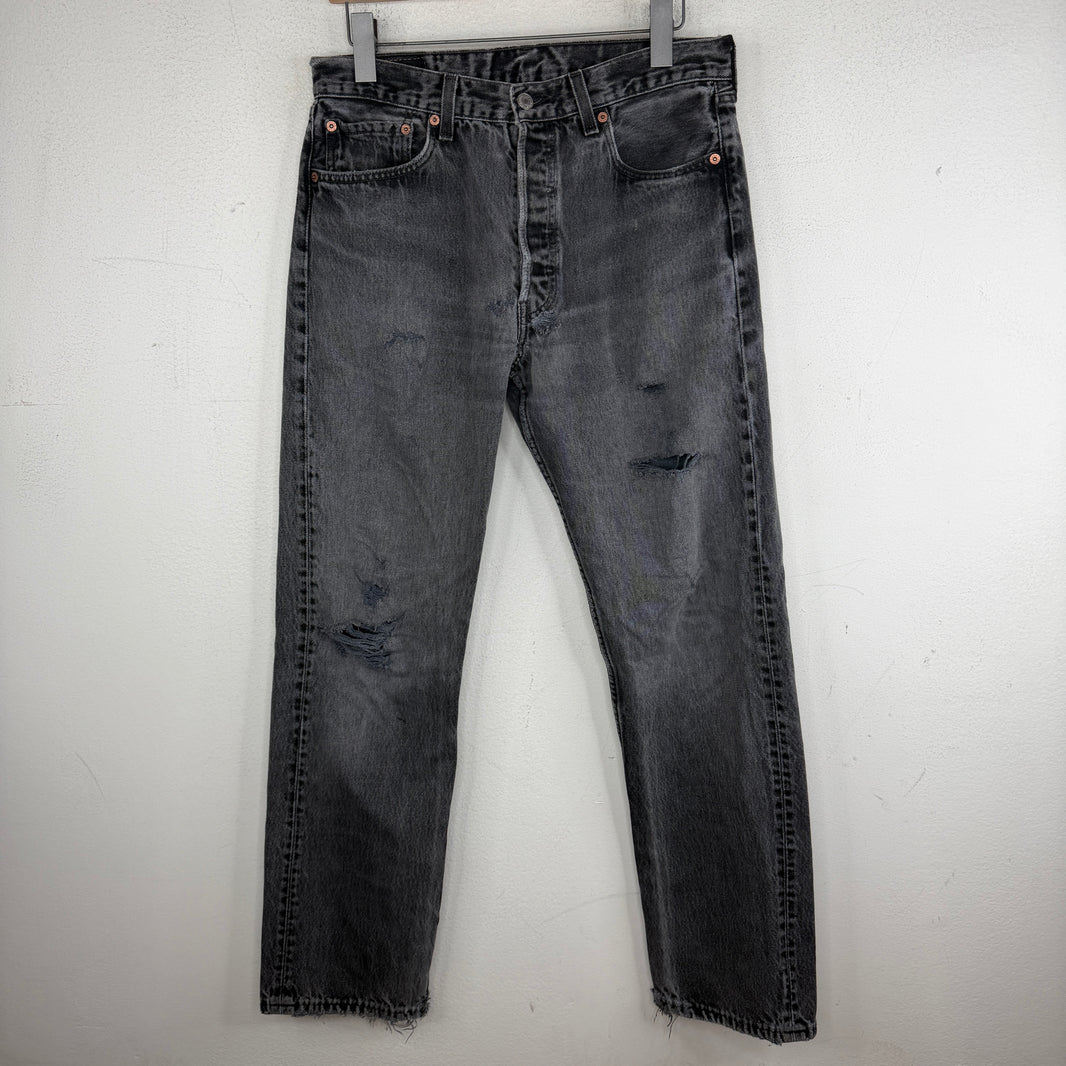 Vintage Smoked Levis 501 Jeans