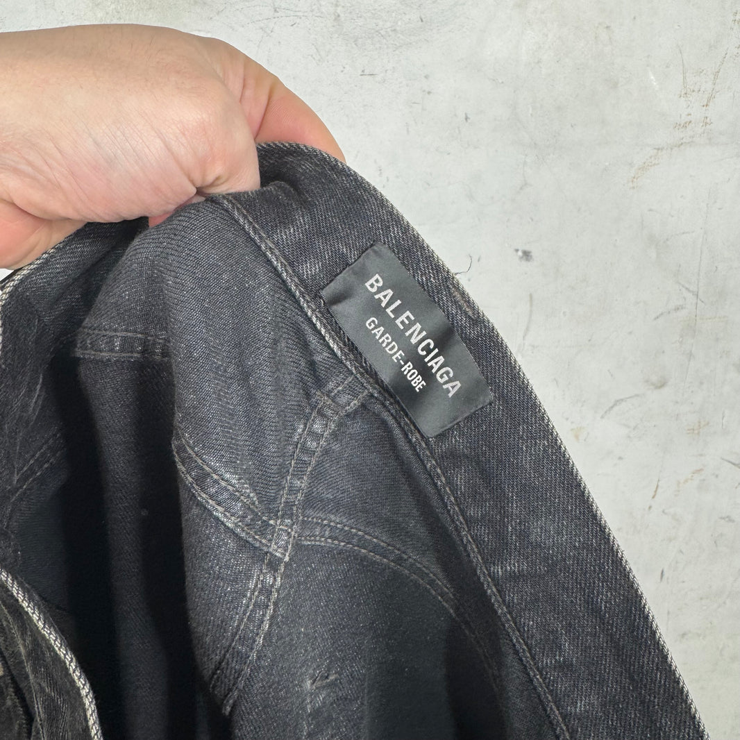 Balenciaga Black Garderobe Jeans