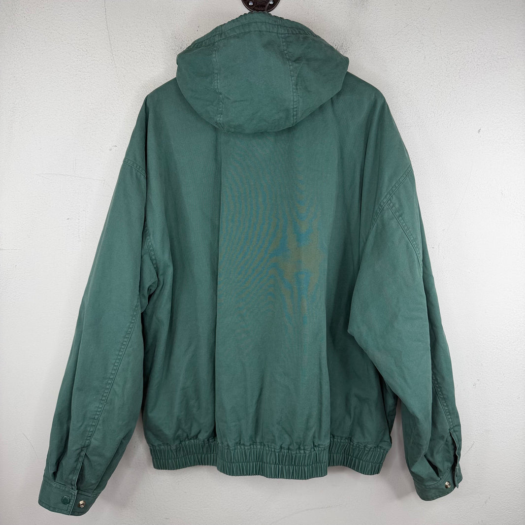 Supreme Leather Collar Work Jacket