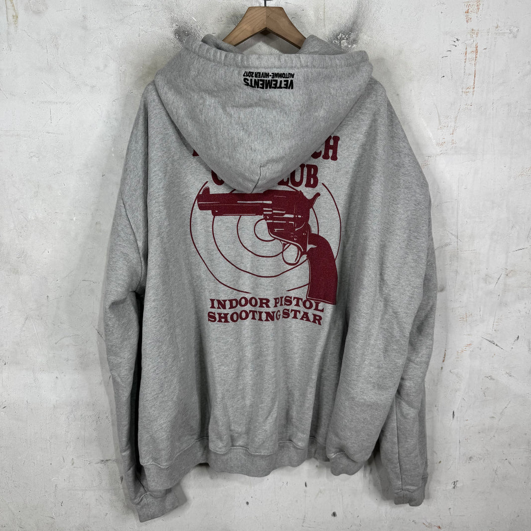 Vetements Eleven Inch Gun Club Hoodie