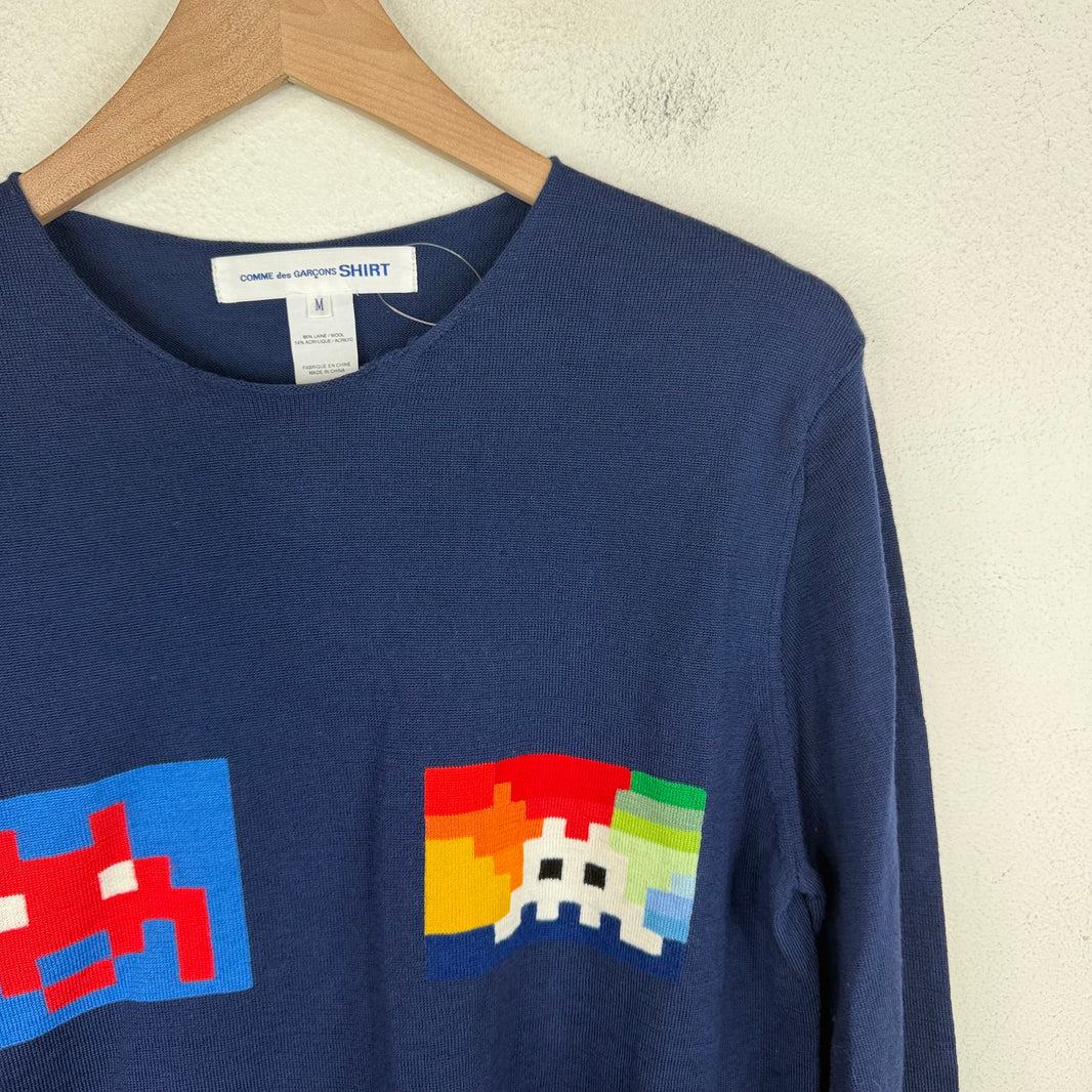 CDG Shirt Space Invaders Sweater