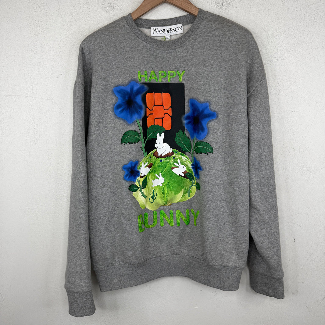 JW Anderson Happy Bunny Crewneck