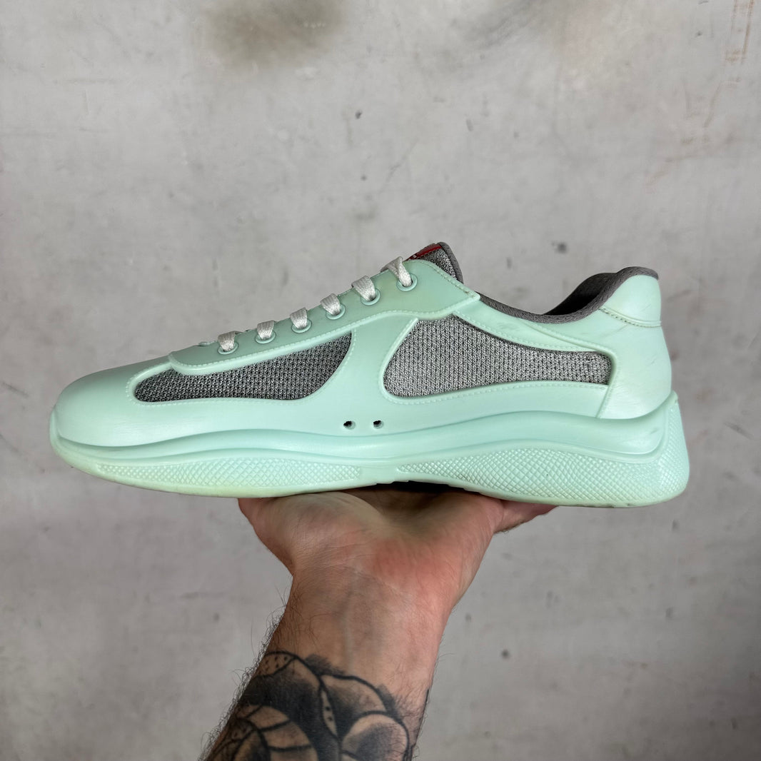 Prada Teal Rubberized Americas Cup