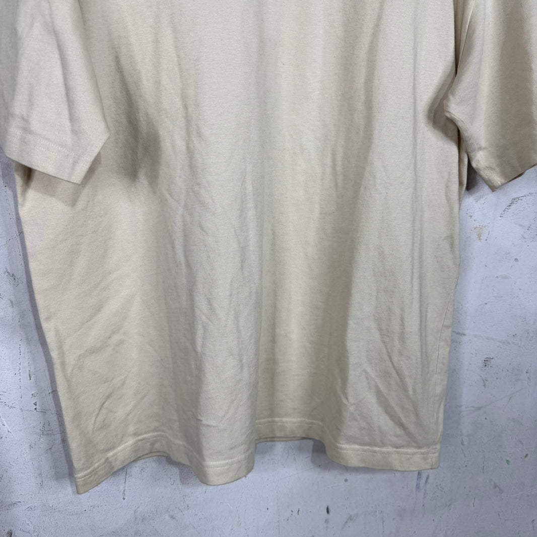 Balenciaga Paris Icon Beige T-Shirt