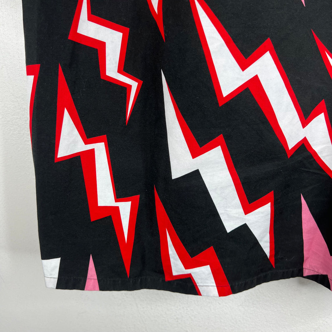 Prada Lightning Hearts Button Up Shirt